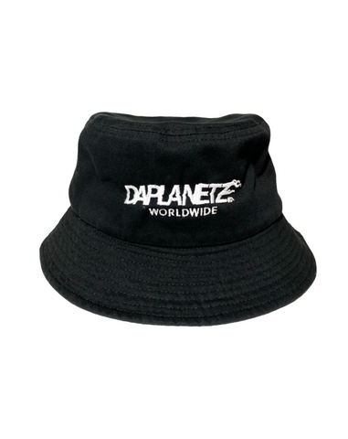 DAPLANETZ WORLDWIDE BUCKET HAT - BLACK